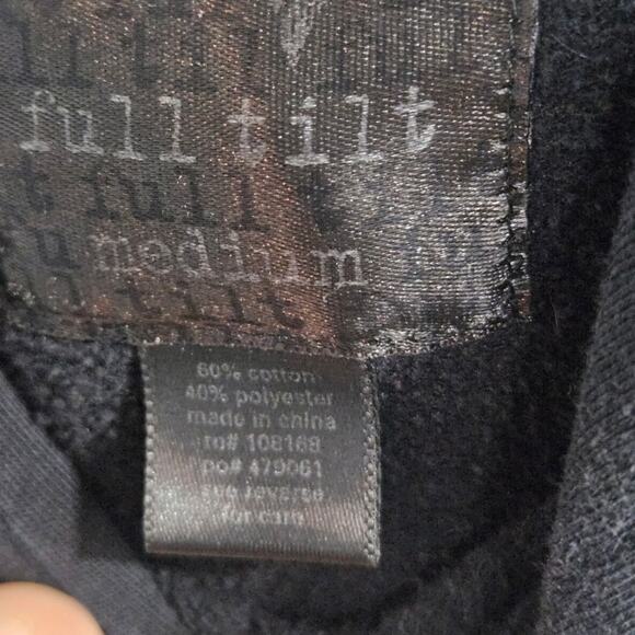 Black Concert Graphic Hoodie - Picture 2 of 4